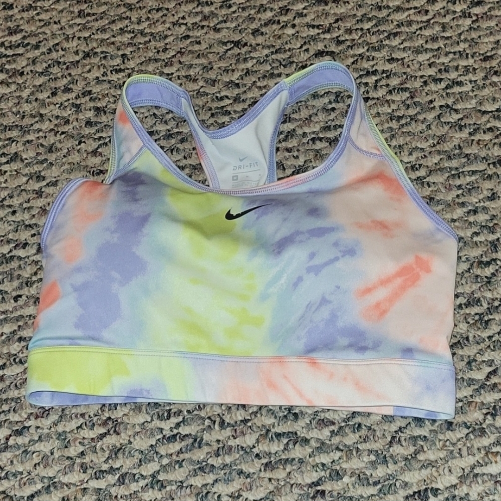 Nike Pastel Tie-Dye Dri-FIT Sports Bra